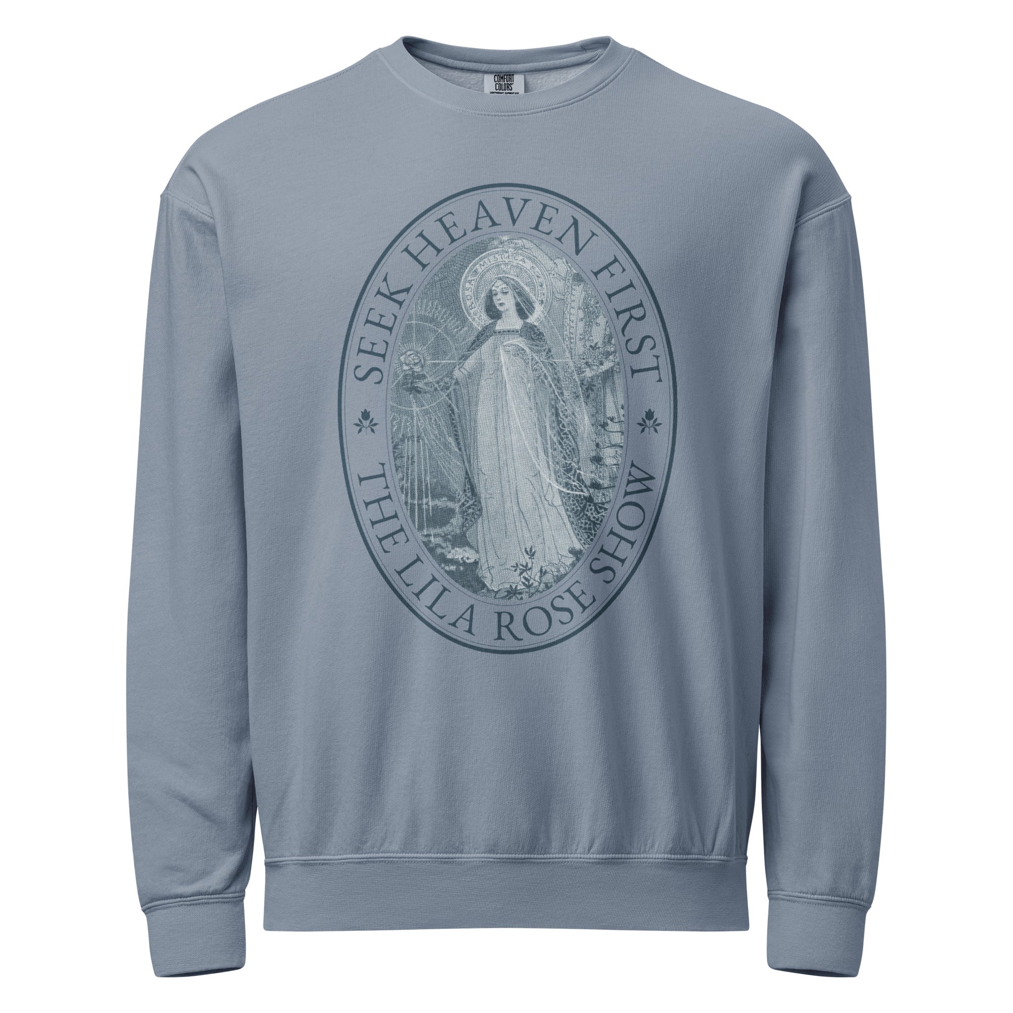 Seek Heaven First Unisex Crewneck Sweatshirt